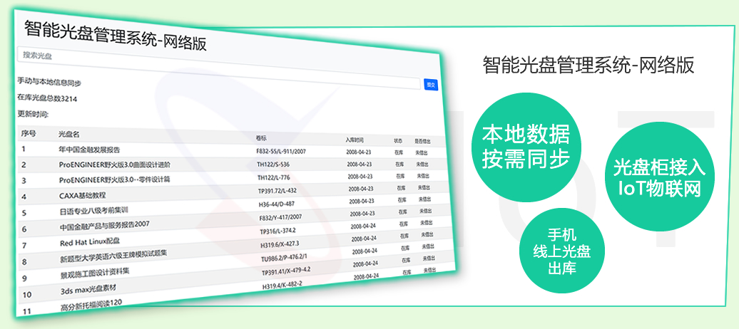 公共資源交易中心智能光盤柜，歸檔冷數(shù)據(jù)管理，災(zāi)備冷數(shù)據(jù)管理，智能光盤柜的發(fā)明單位，專利光盤指紋識別技術(shù)，零耗材光盤管理柜，
    智能光盤柜，智能化光盤管理柜，智能光盤管理柜,智能光盤柜,光盤管理一體機(jī) ,歸檔光盤柜，冷數(shù)據(jù)光盤管理，物聯(lián)網(wǎng)光盤柜
    -北京陽光同步科技發(fā)展有限公司